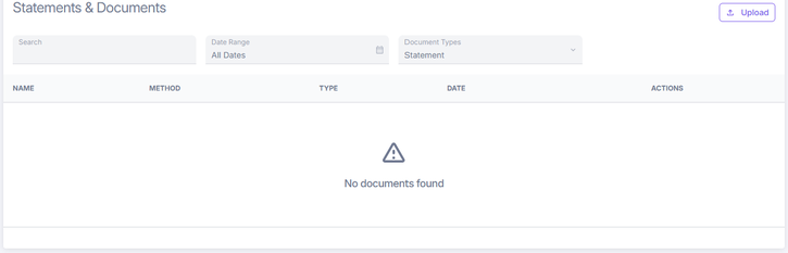 Uploading a document