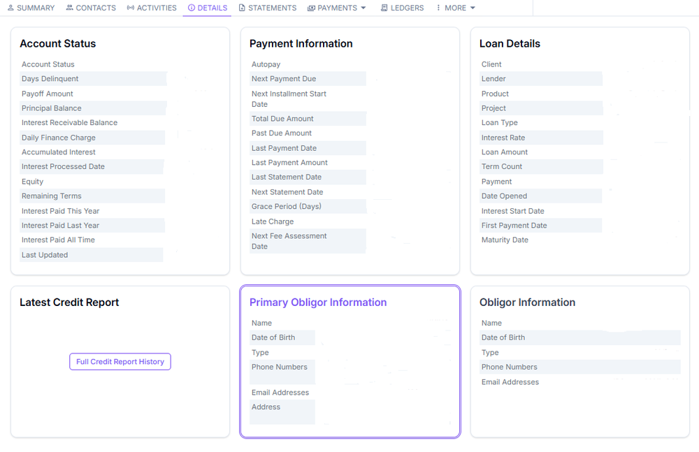 Details Page