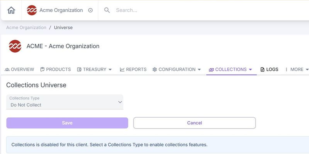 Collections Universe